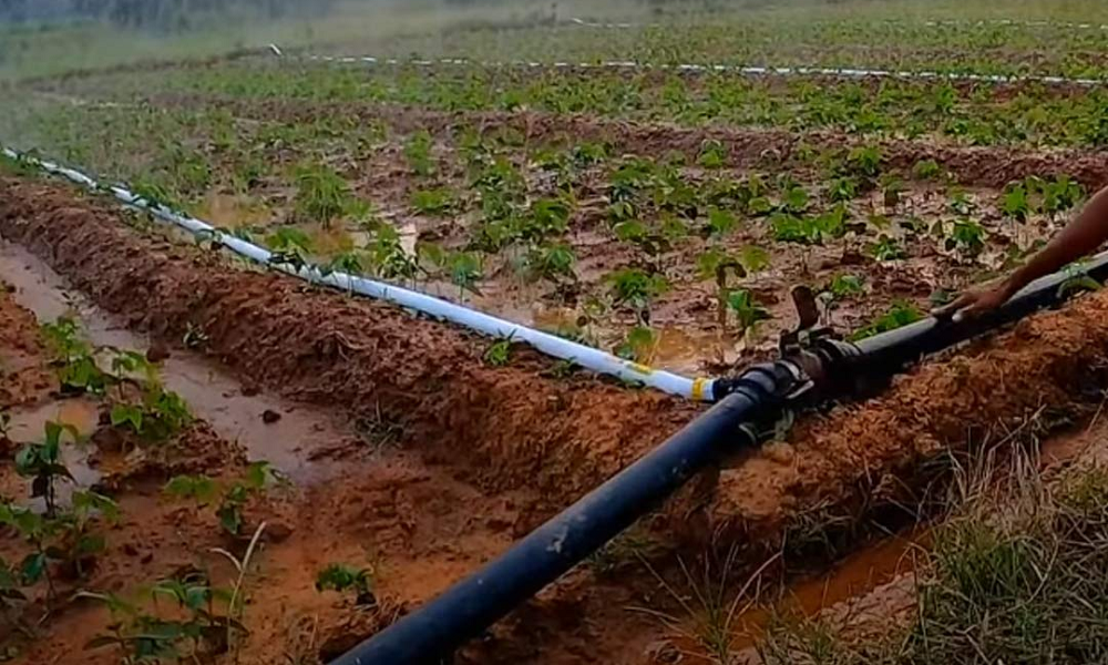 HDPE Làm đường ống dẫn nước thủy lợi
