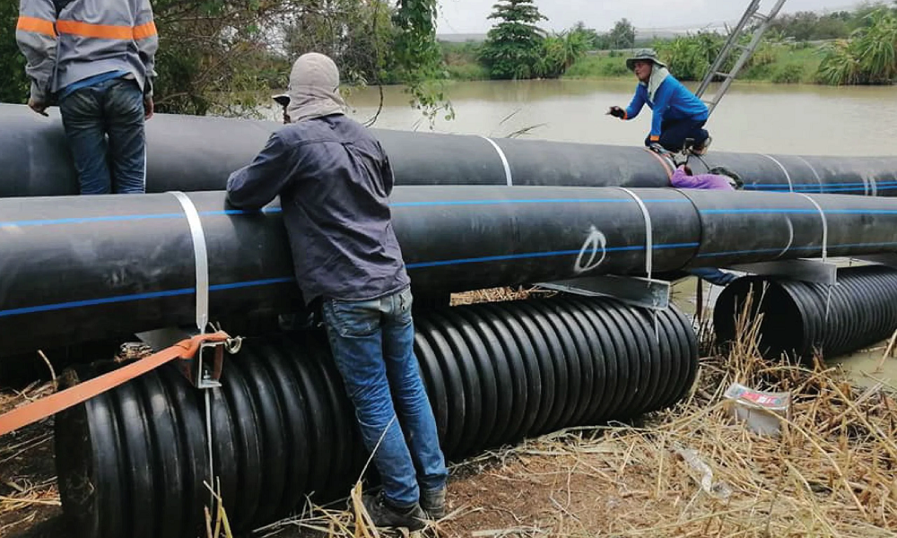 ống HDPE hút cát