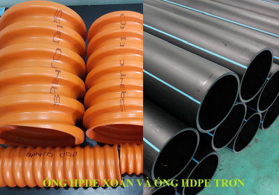 ống HDPE xoắn và trơn