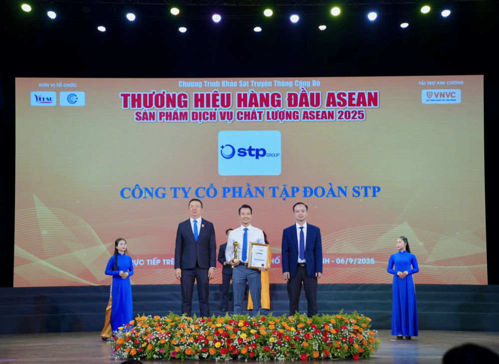 STP Group vinh danh Sản Phẩm – Dịch vụ Chất Lượng ASEAN – Khẳng định tầm vóc Doanh nghiệp Việt.