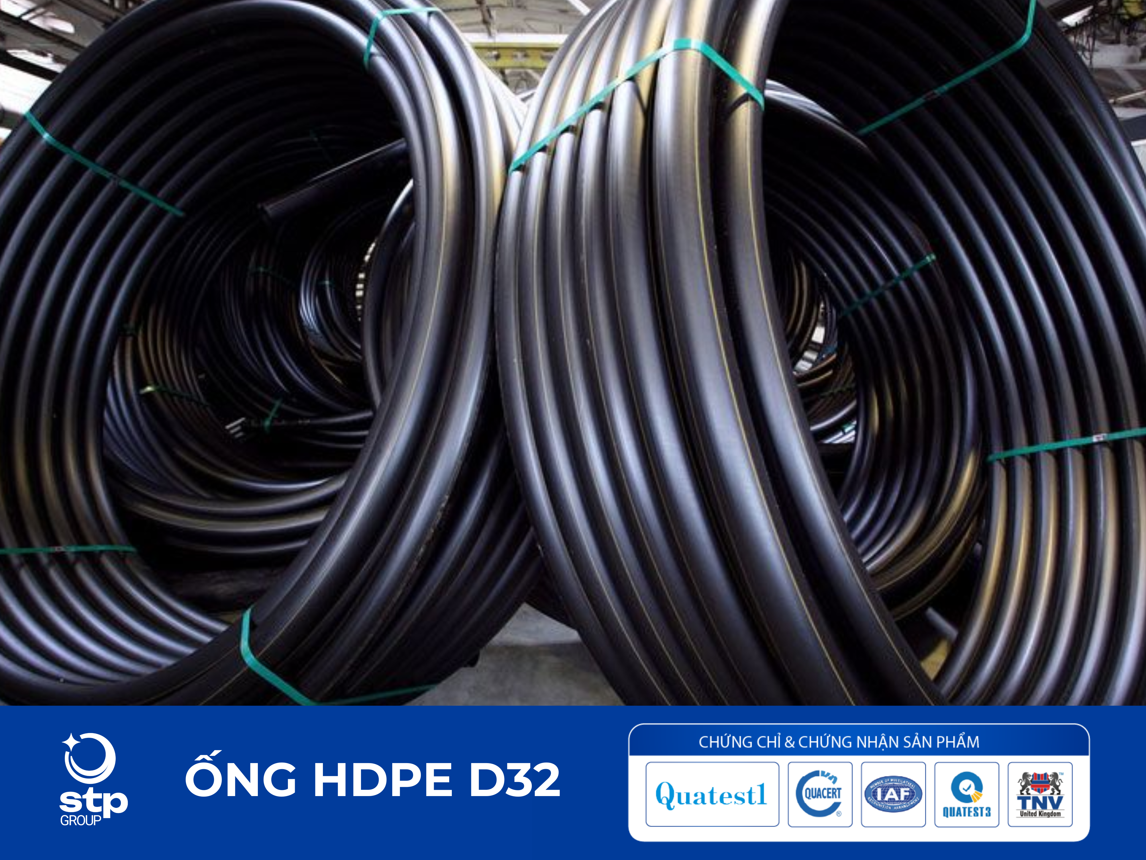 Ống nhựa HDPE D32 STP: Bảng giá, thông số và cách lựa chọn