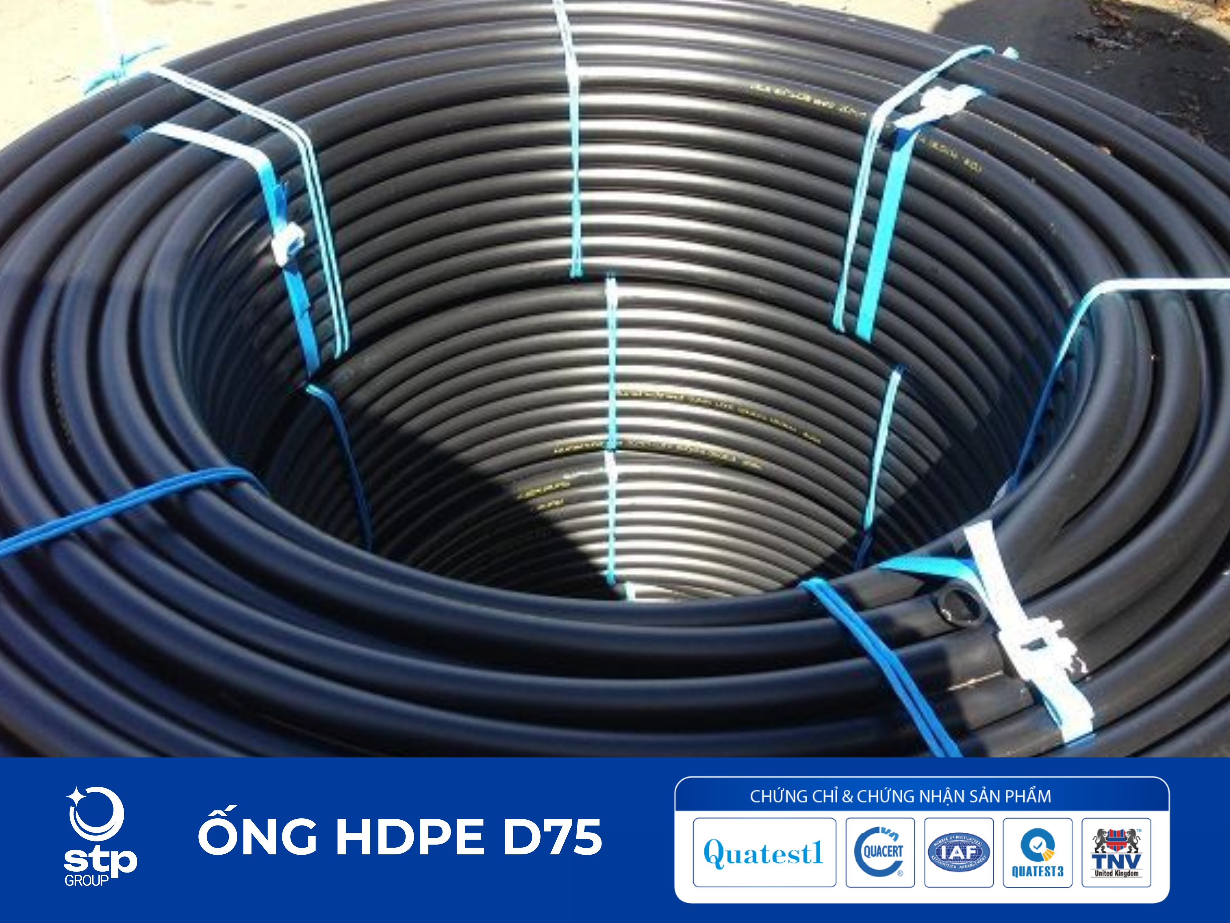 Ống nhựa HDPE D75 STP – Báo giá, thông số và tư vấn chọn PN