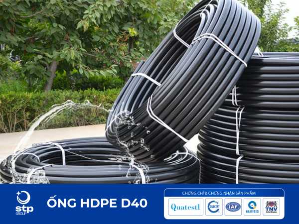 Ống nhựa HDPE D40 STP: Thông số, ứng dụng và bảng giá